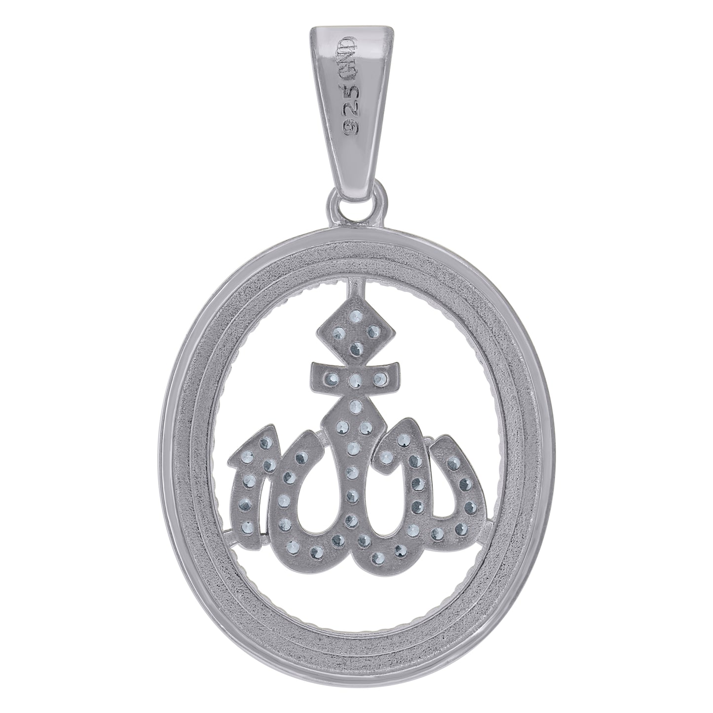 925 Sterling Silver Cz Pendant