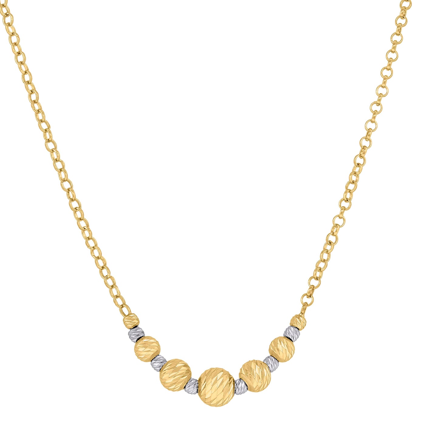 14Kt Gold 18" Necklace