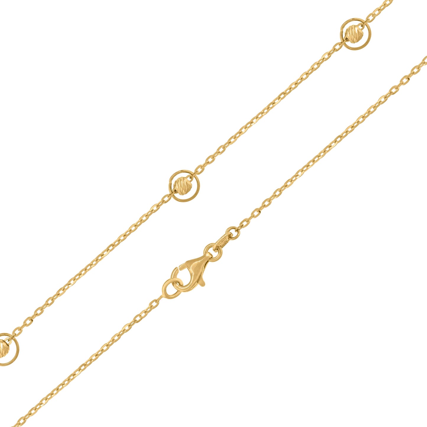 14Kt Gold 18" Necklace