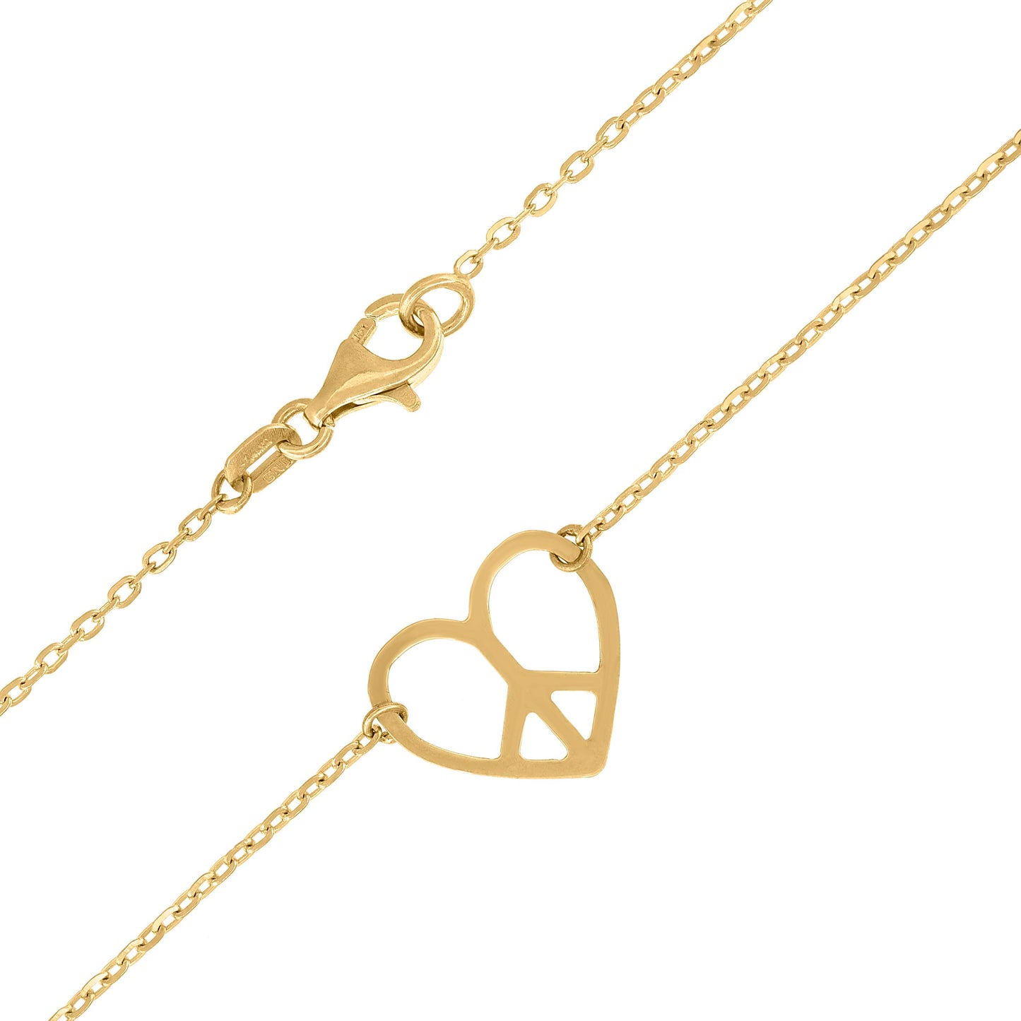 14Kt Gold 18" Necklace
