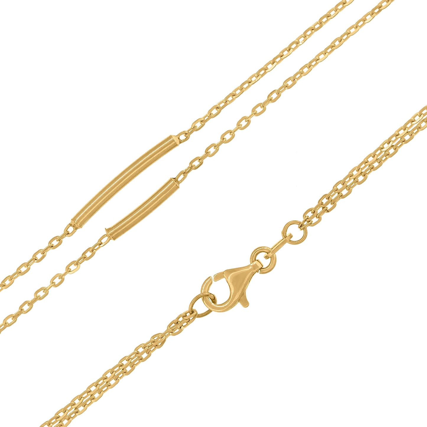 14Kt Gold 18" Necklace