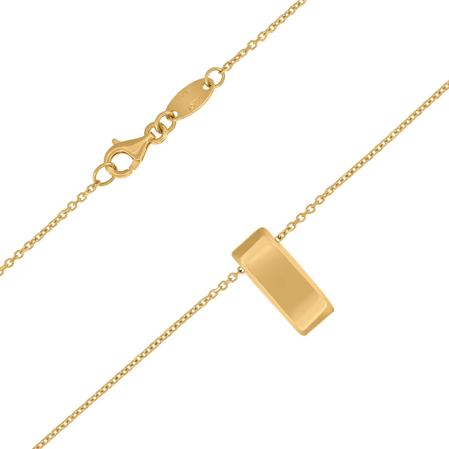 14Kt Gold 18" Necklace