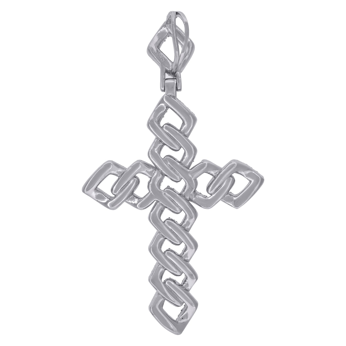 925 Sterling Silver Cz Pendant