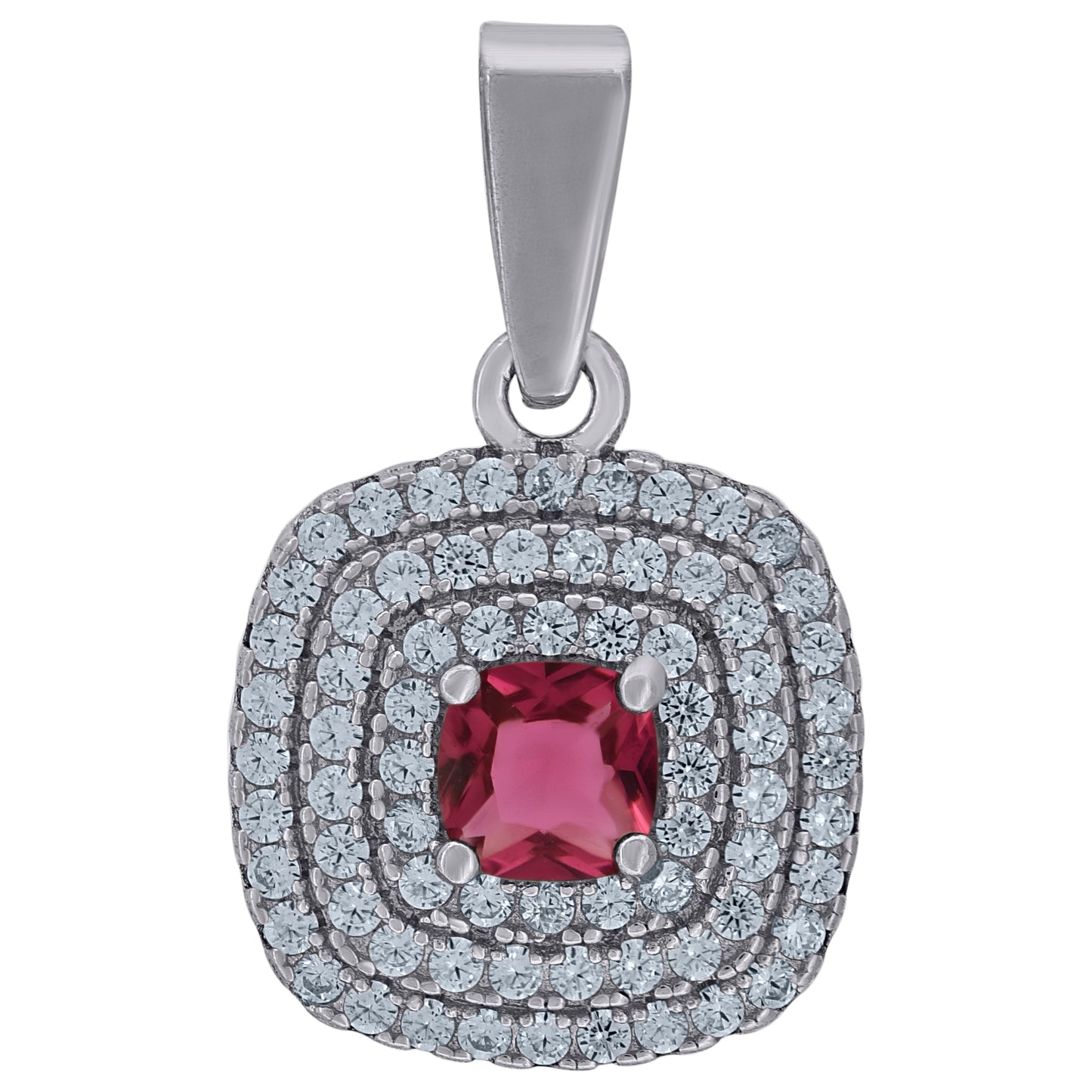 925 Sterling Silver Cz Pendant
