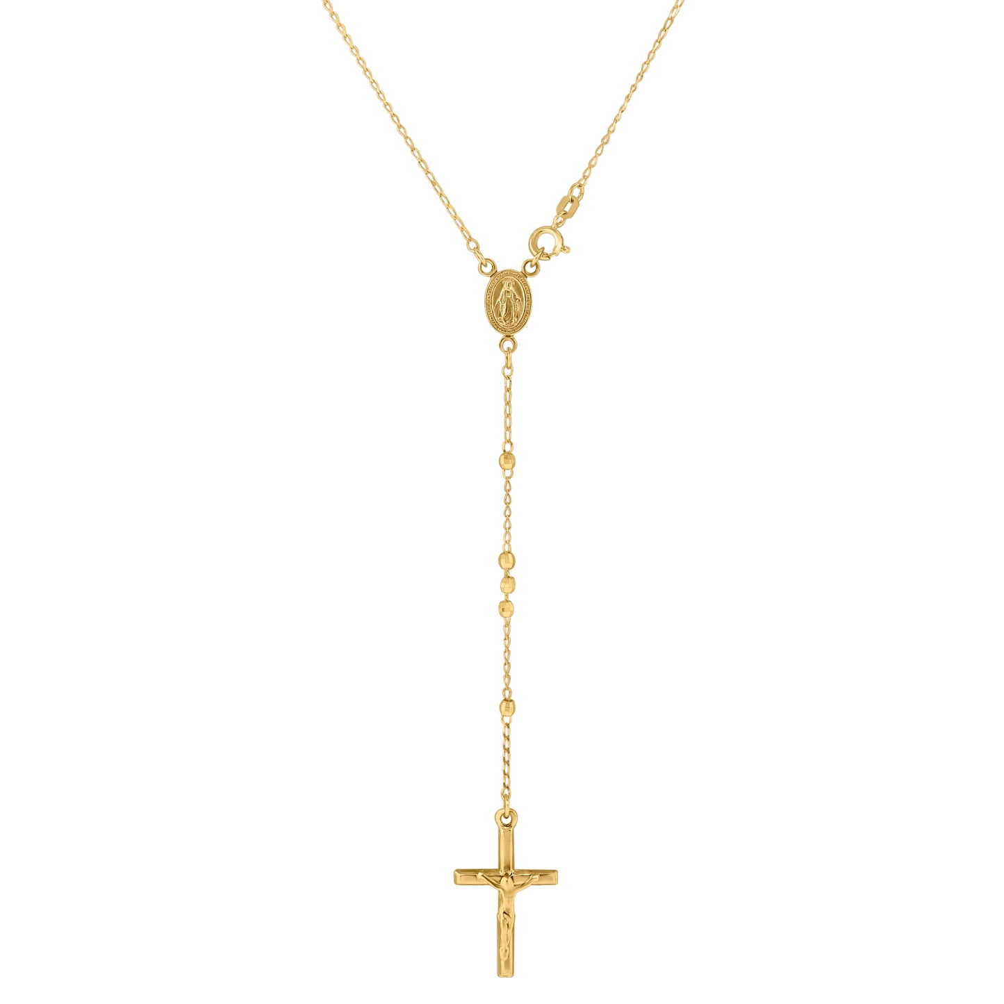 925 Sterling Silver 3mm D/C Rosary