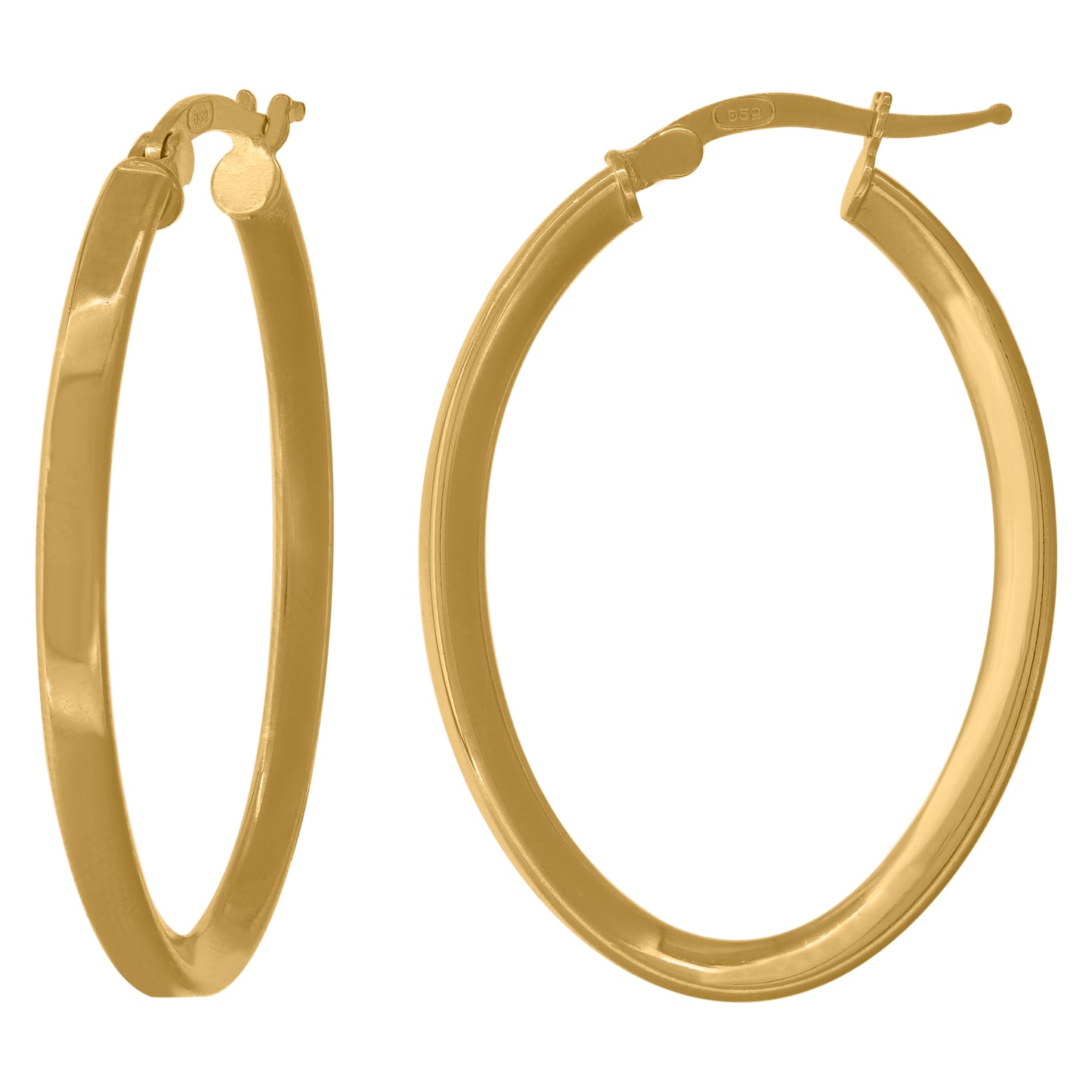 925 Sterling Silver Hoop Earrings