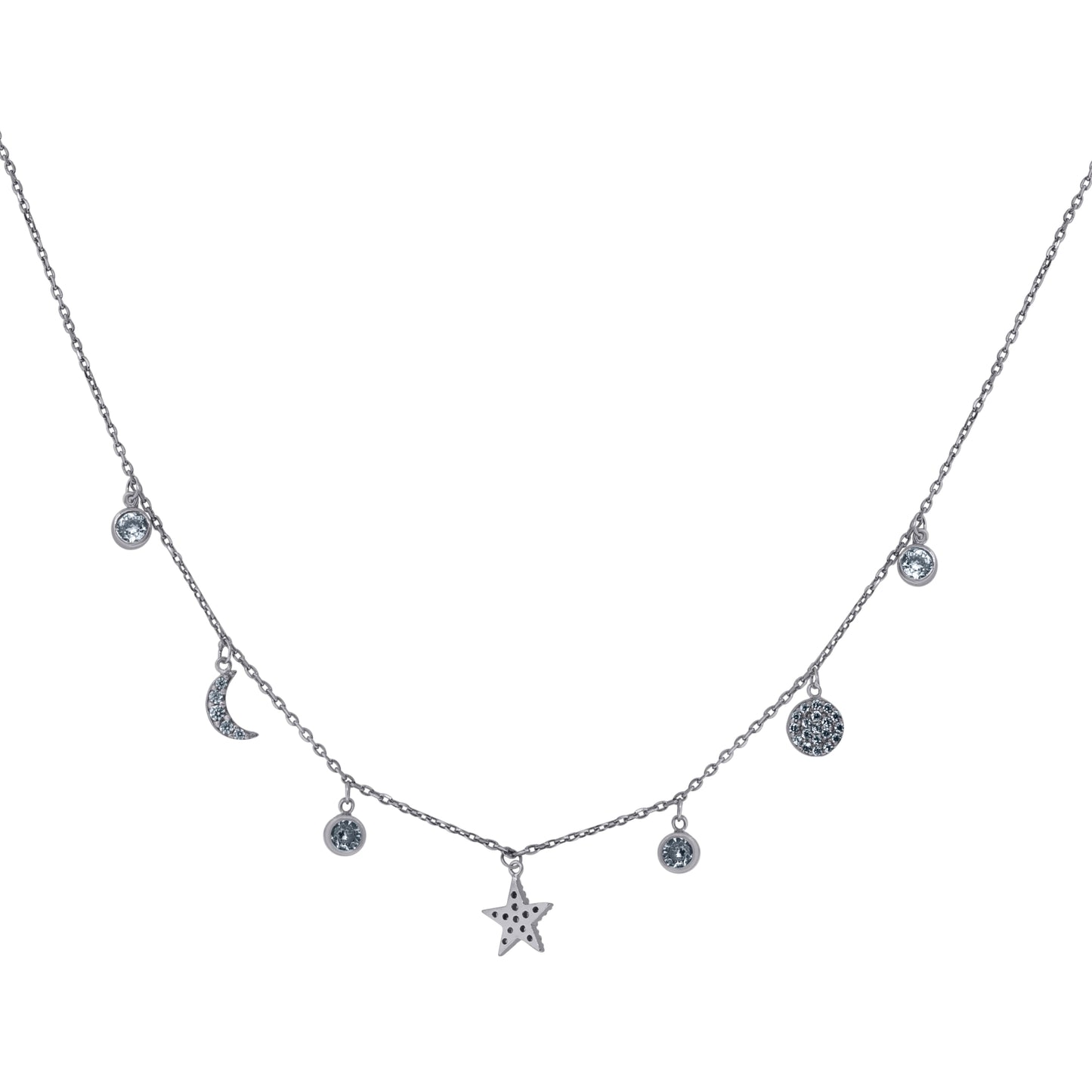 925 Sterling Silver Fancy Necklace