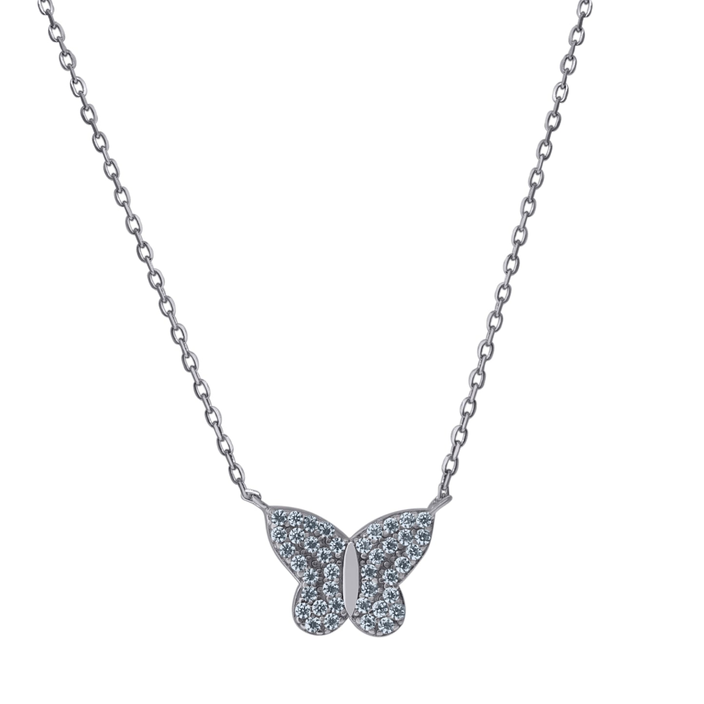 925 Sterling Silver Fancy Necklace