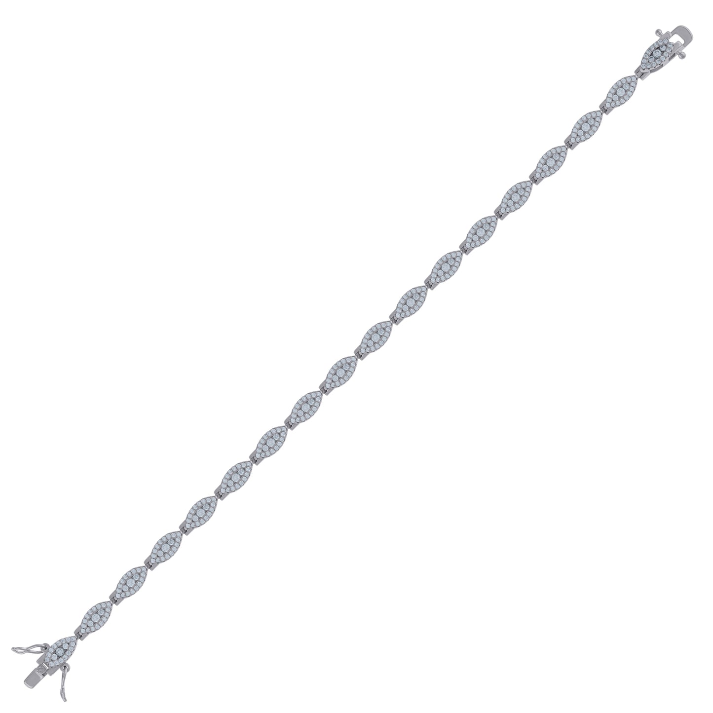 925 Sterling Silver Bracelet 5mm-8"