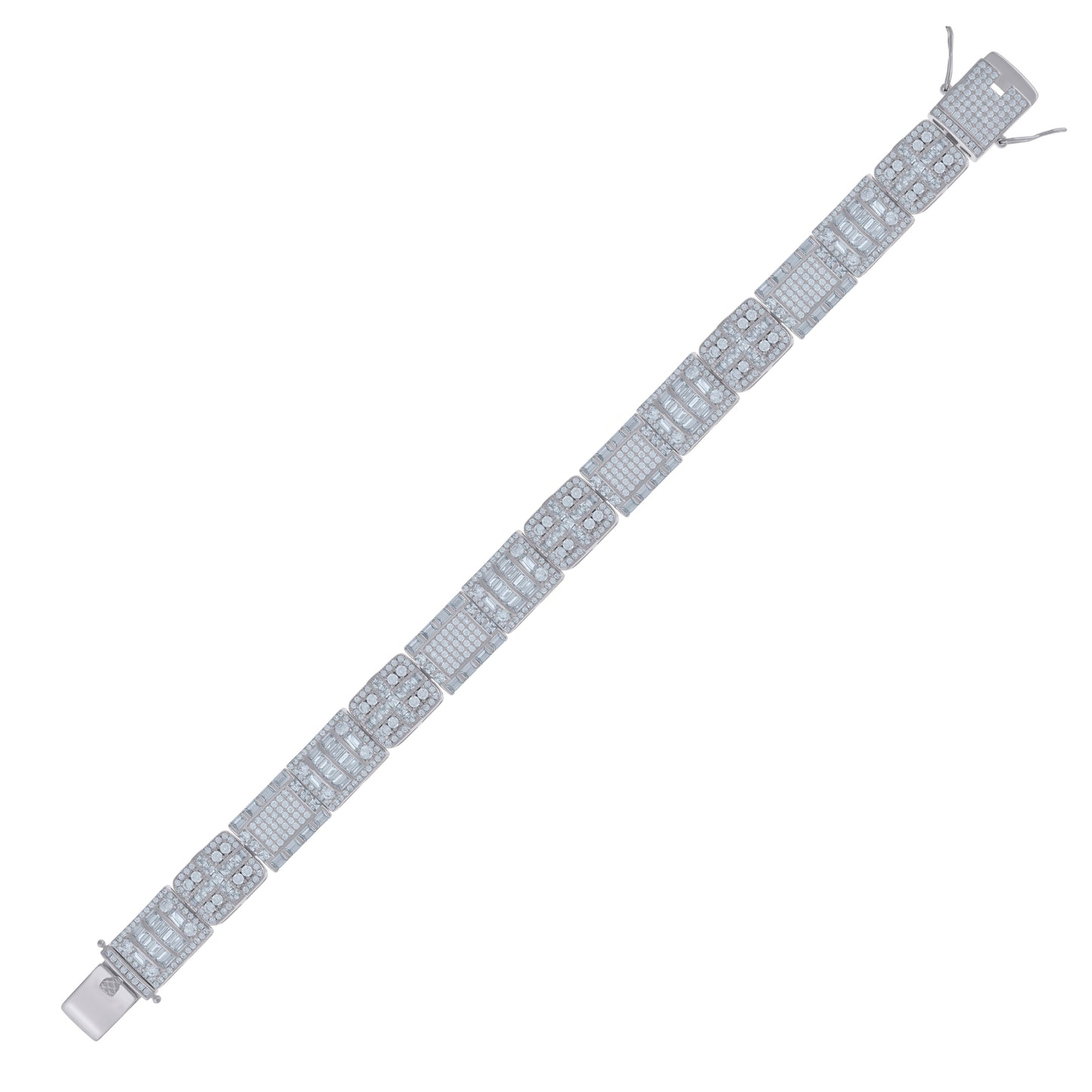 925 Sterling Silver Bracelet 12mm-9"