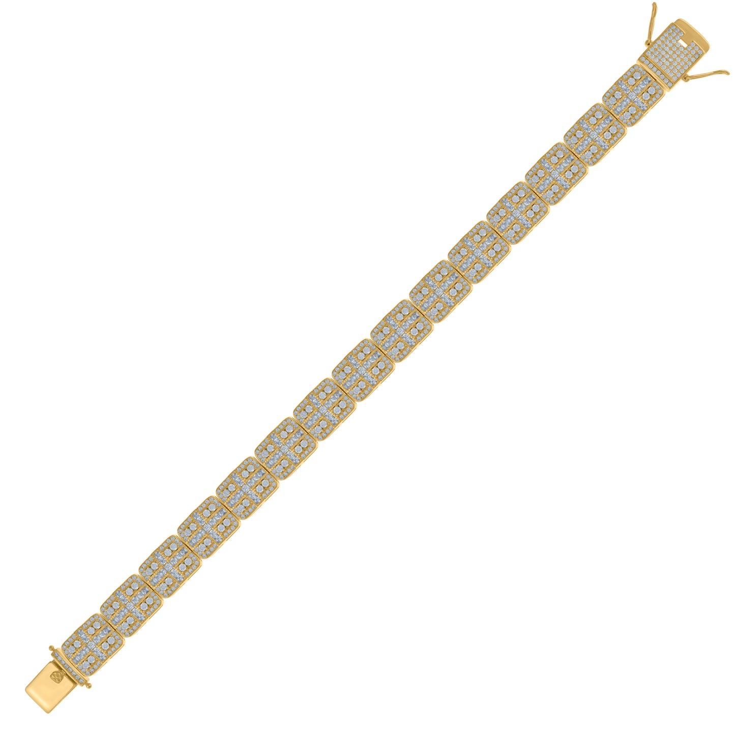 925 Sterling Silver Bracelet 12mm-9"