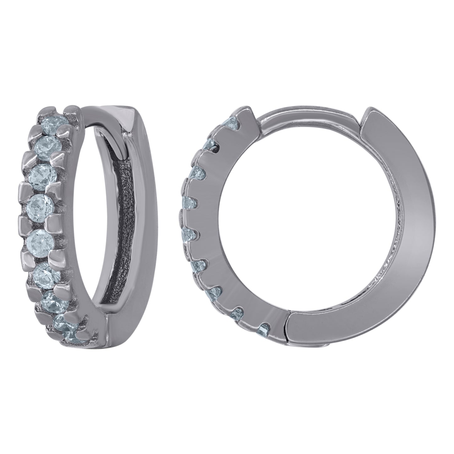 925 Sterling Silver Hoop Earrings