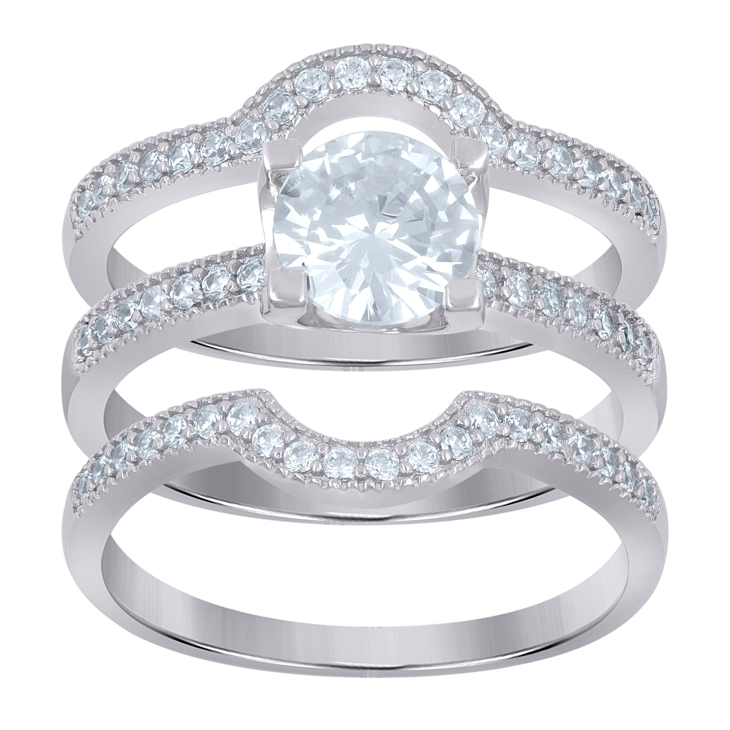 925-Sterling Silver Ring-Sz8