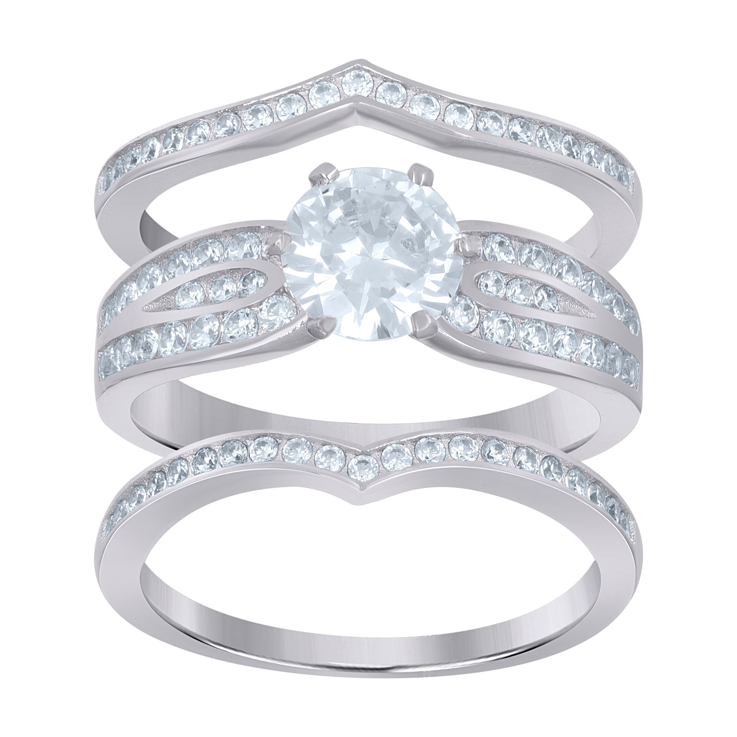 925-Sterling Silver Ring-Sz8