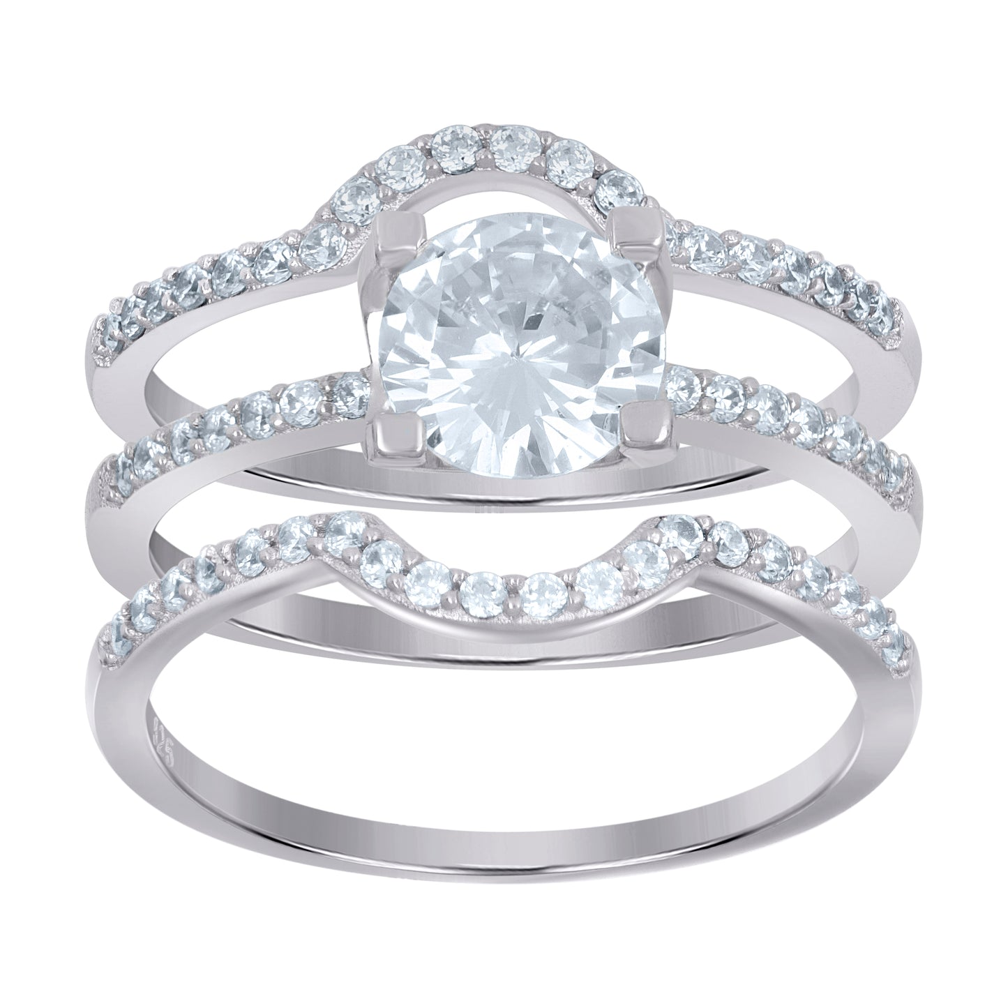 925-Sterling Silver Ring-Sz8