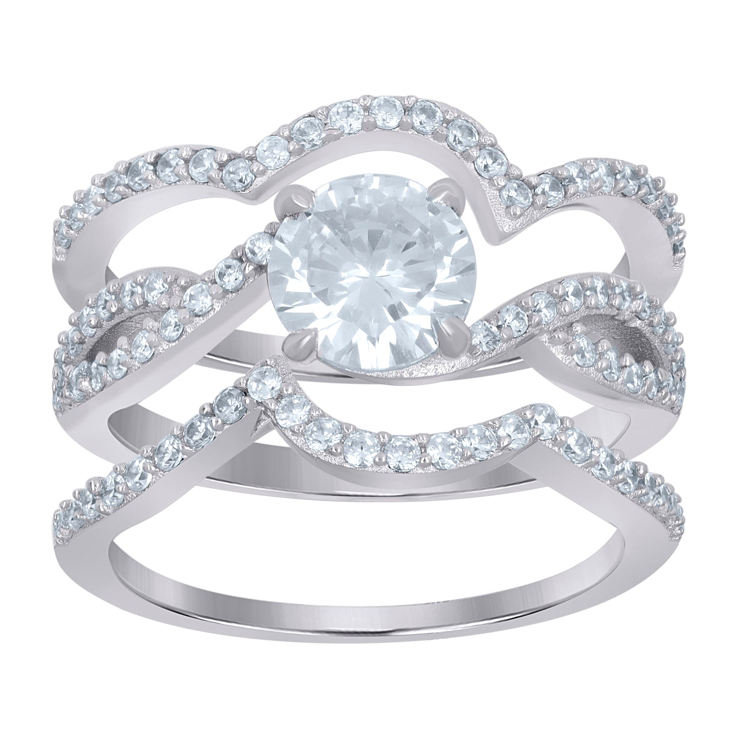 925-Sterling Silver Ring-Sz8