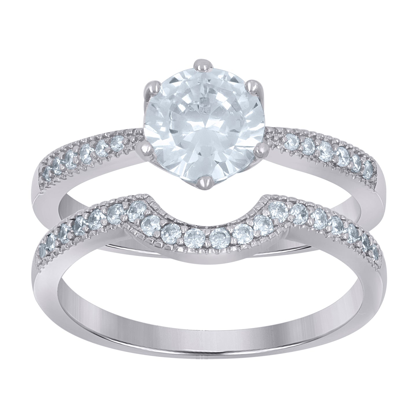 925-Sterling Silver Ring-Sz8