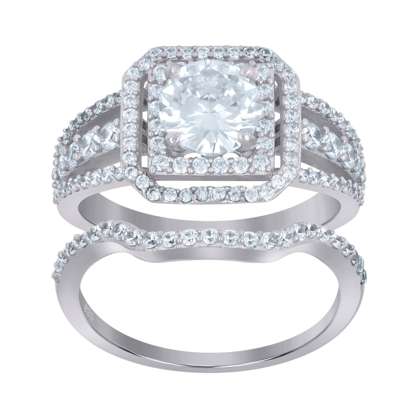 925-Sterling Silver Ring-Sz8