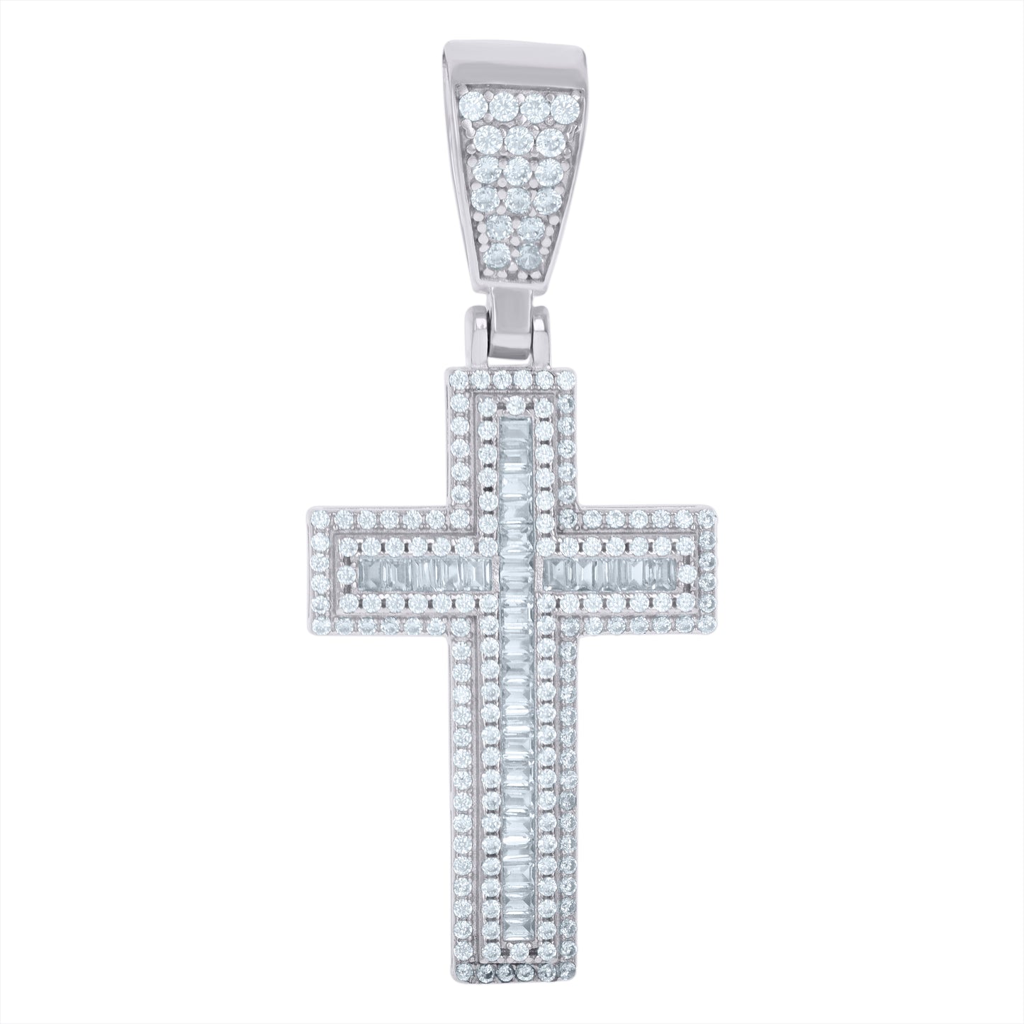 925 Sterling Silver Cz Pendant