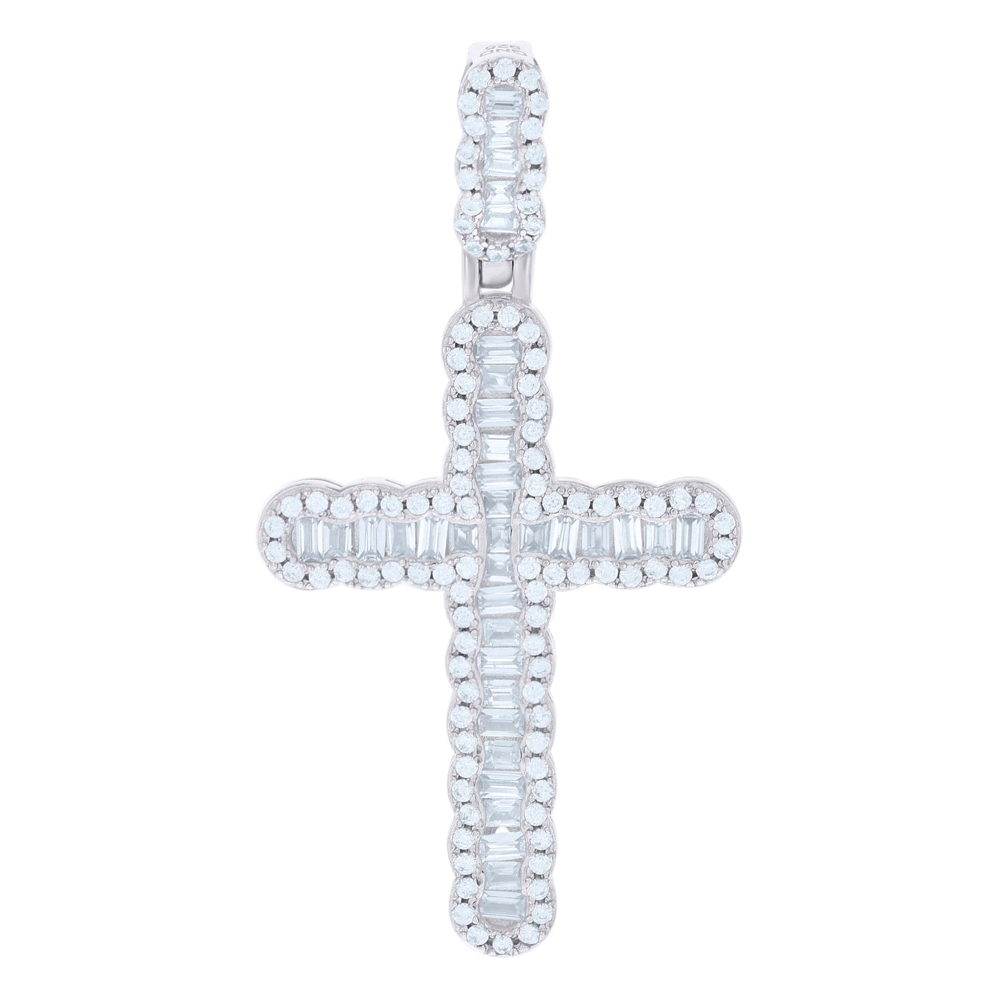 925 Sterling Silver Cz Pendant