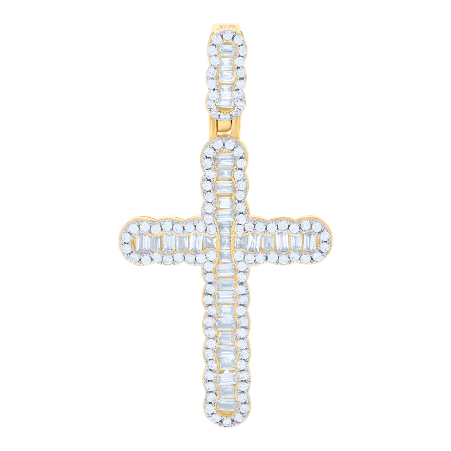 925 Sterling Silver Cz Pendant