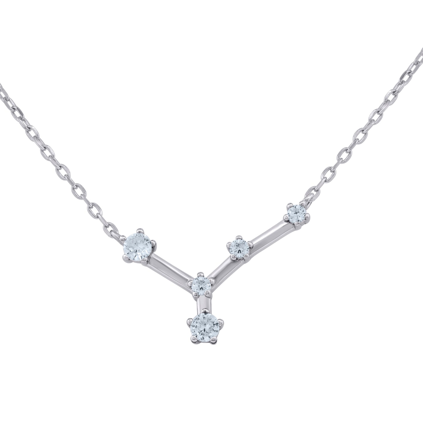 925 Sterling Silver Cancer 18" Necklace