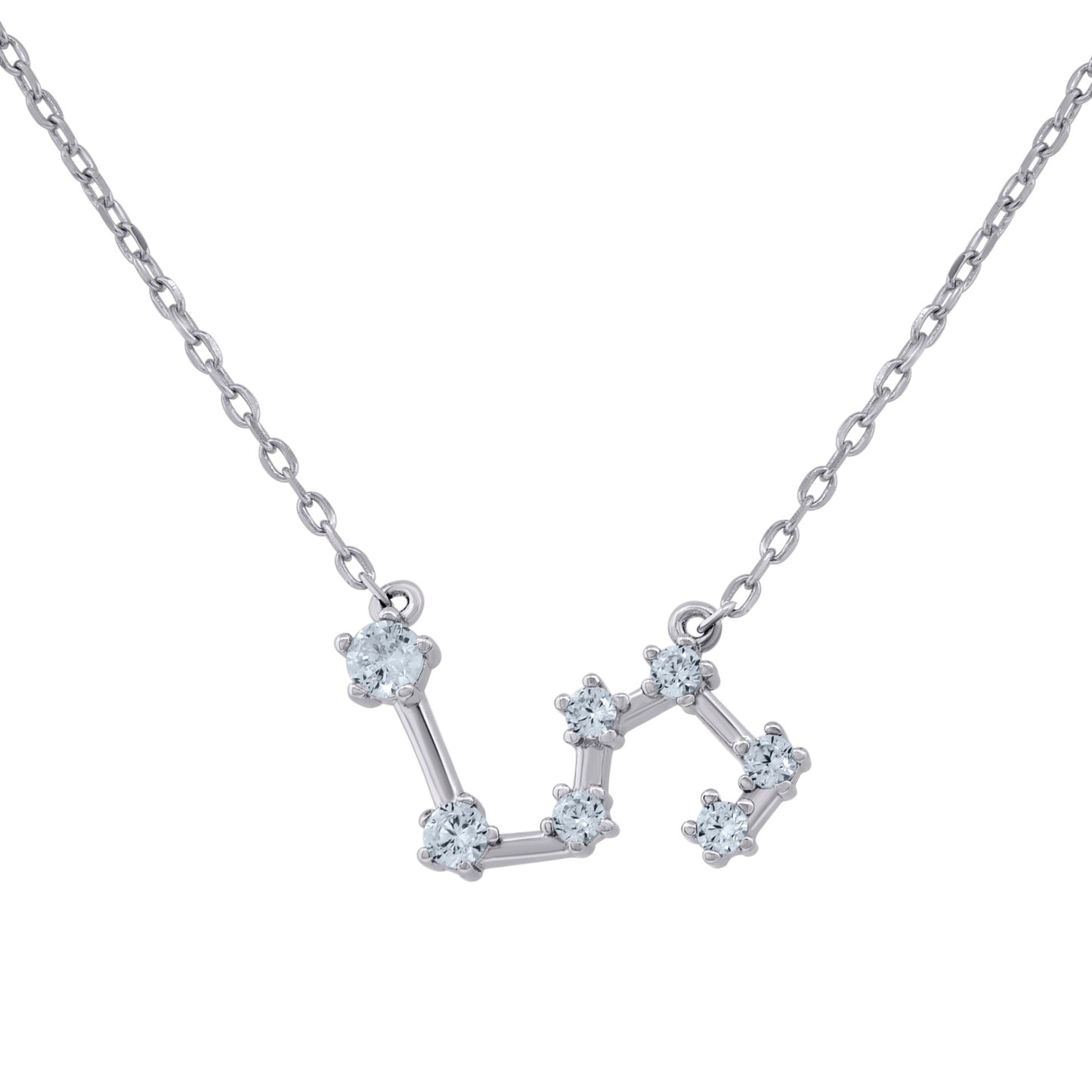 925 Sterling Silver Leo 18" Necklace