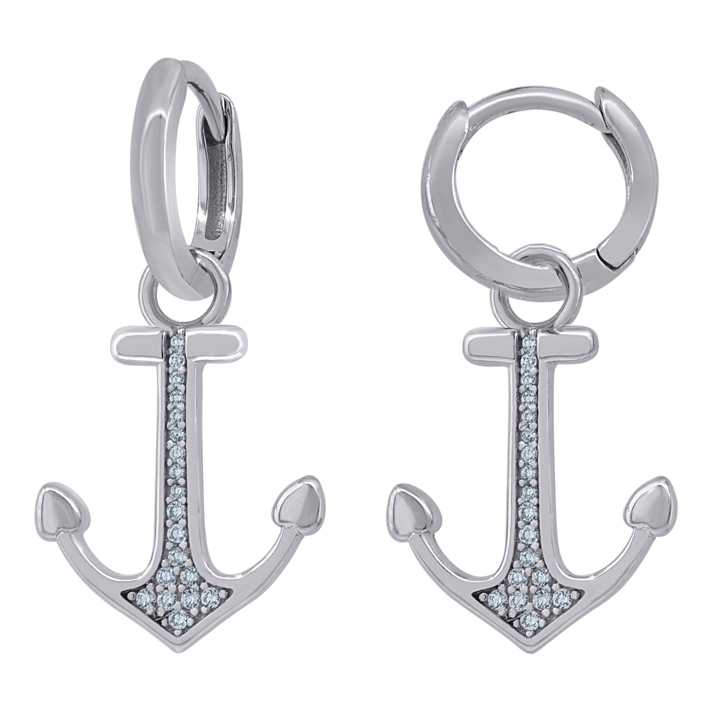 925 Sterling Silver 12mm Earring