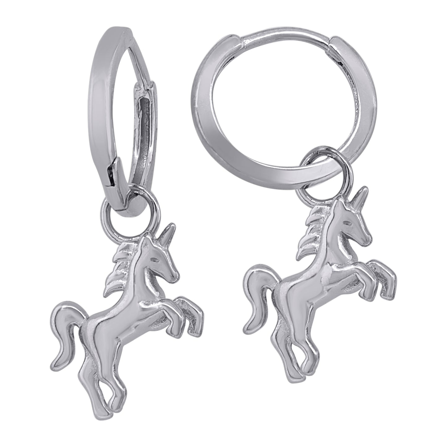 925 Sterling Silver 14mm Earring