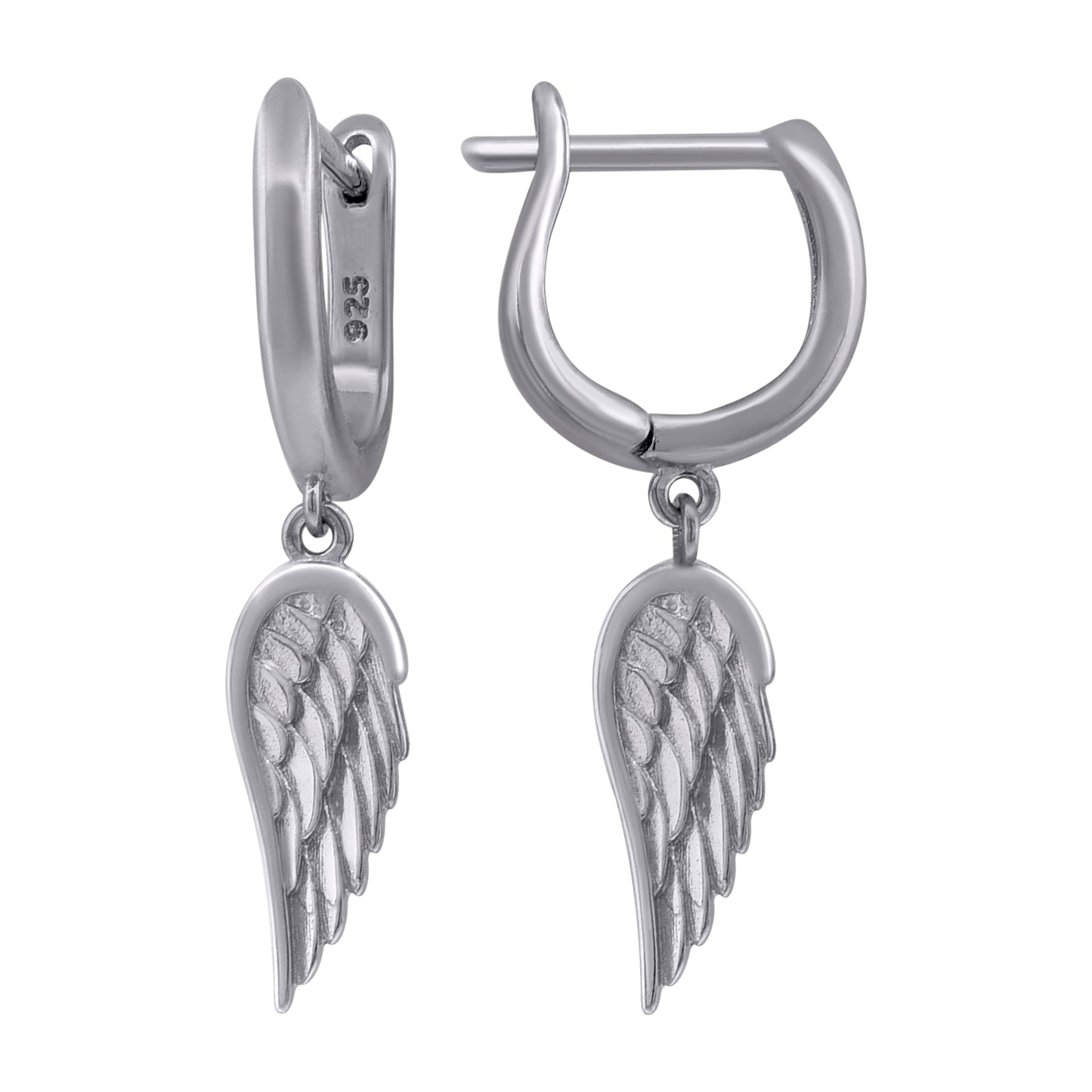 925 Sterling Silver 13mm Earring