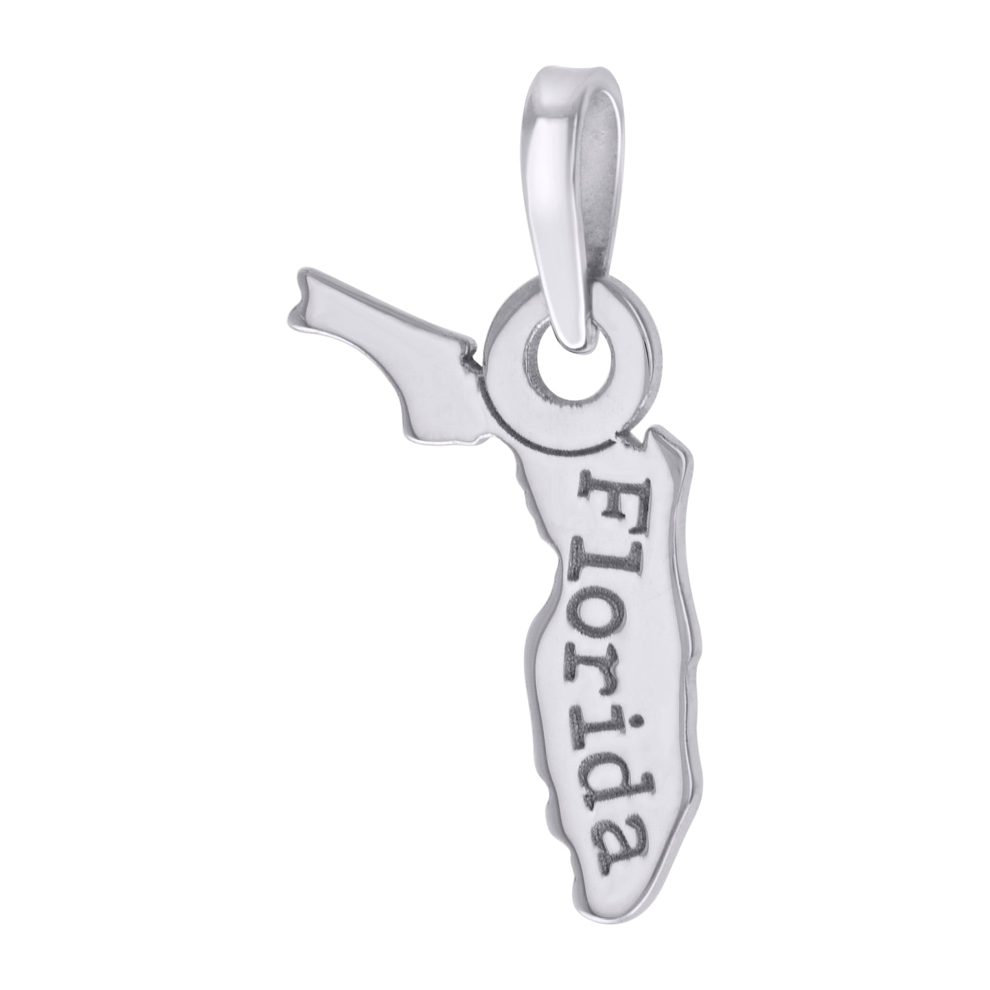 925 Sterling Silver Florida Pendant