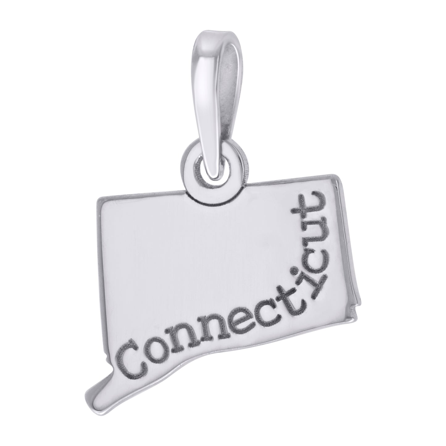 925 Sterling Silver Connecticut Pendant