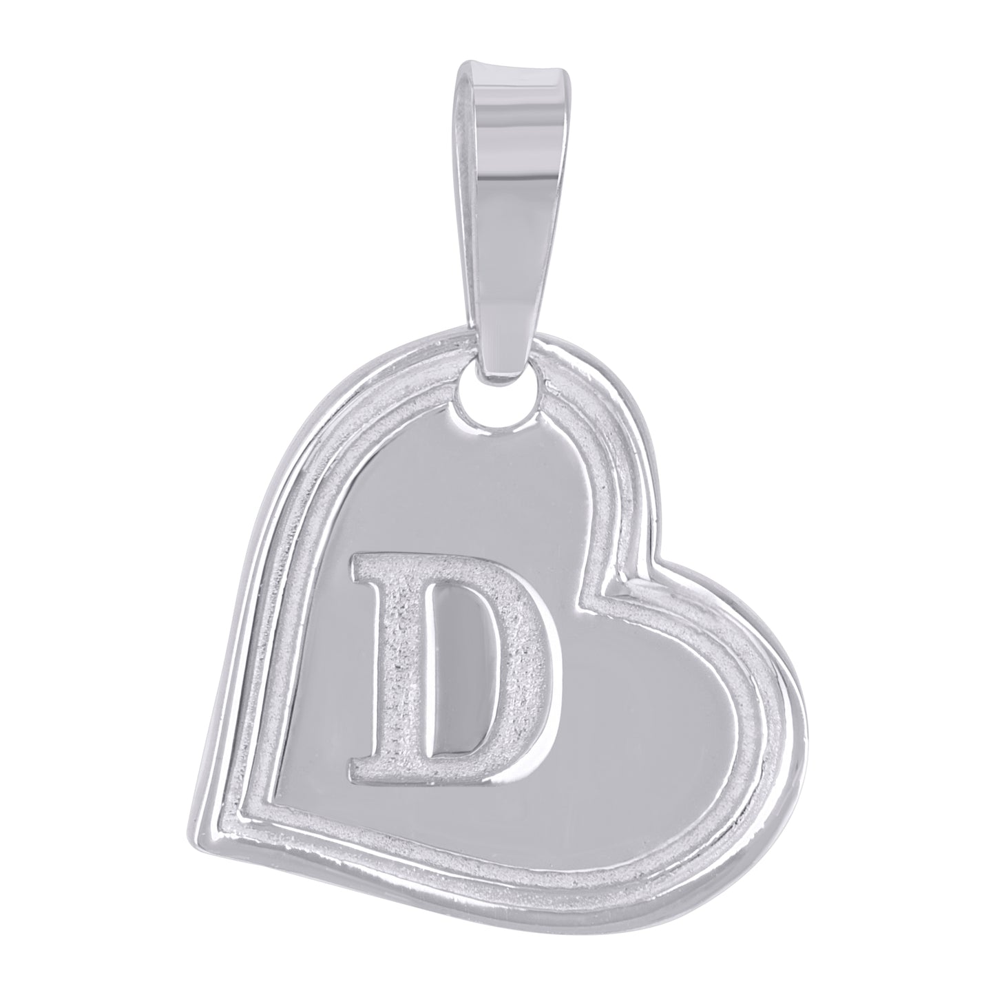 925 Sertling Silver "D" Initial