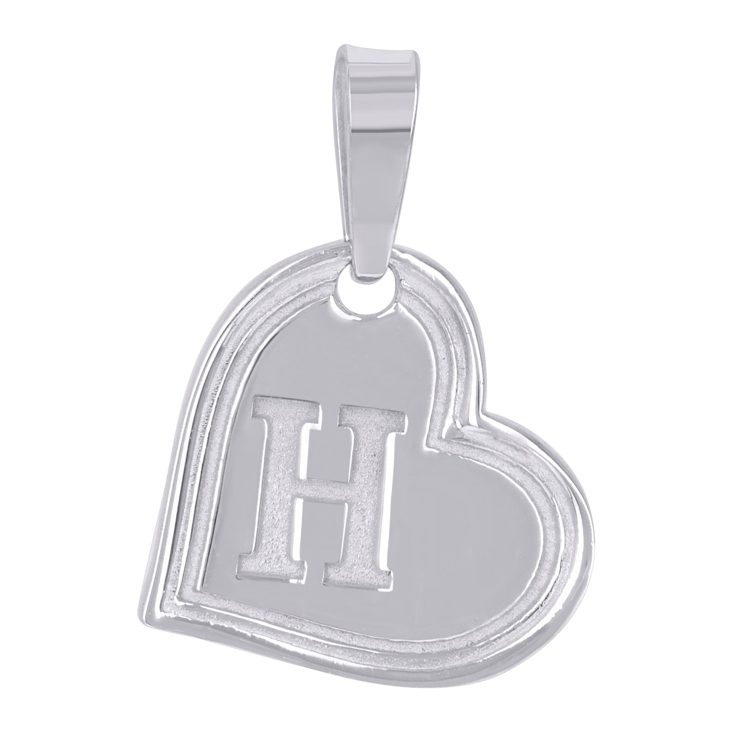 925 Sertling Silver "H" Initial