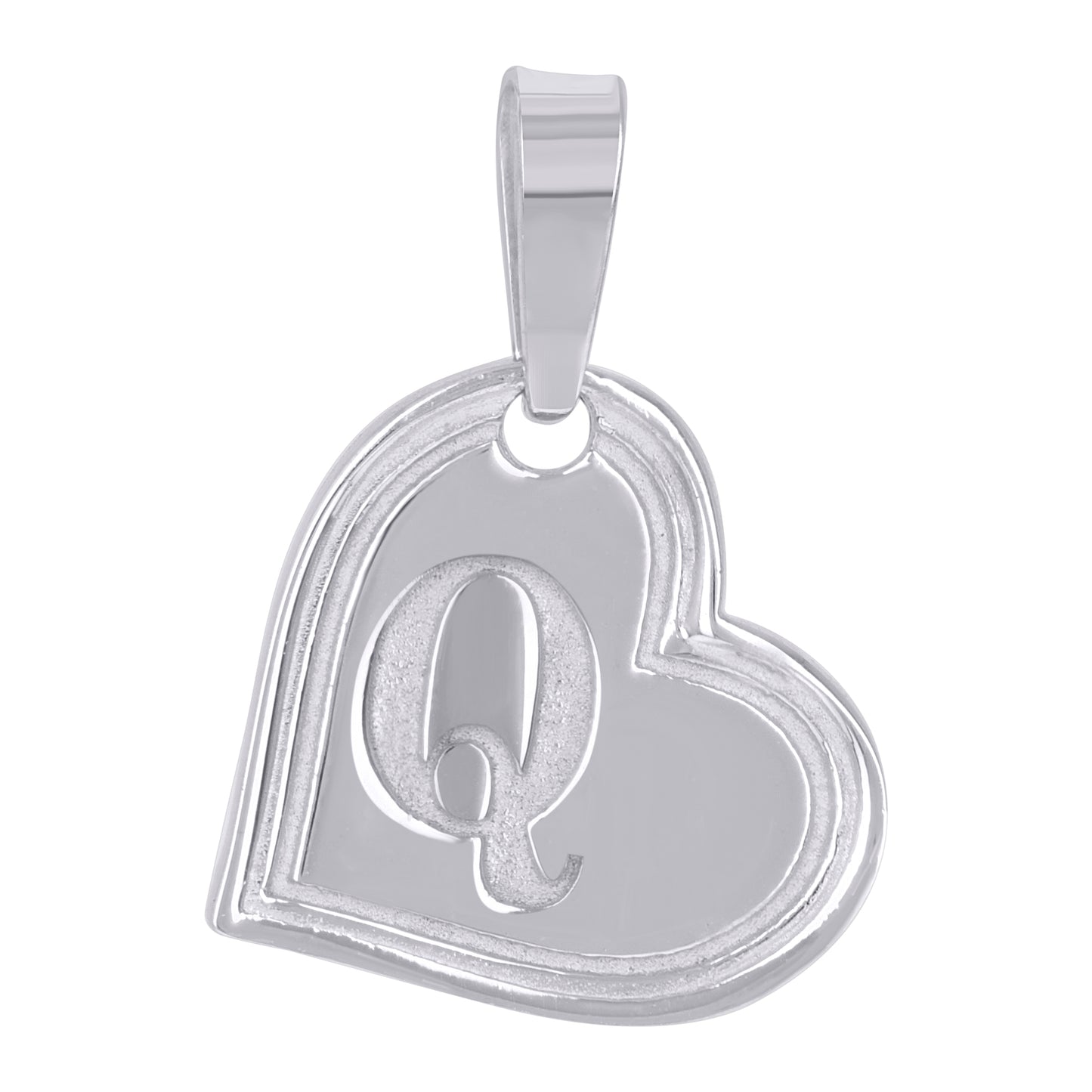 925 Sertling Silver "Q" Initial