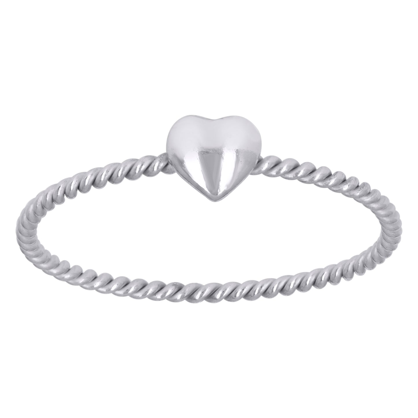 925 Sterling Silver Heart Ring