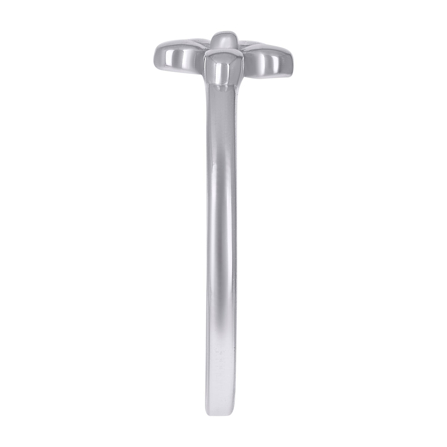 925 Sterling Silver Flower Ring S5