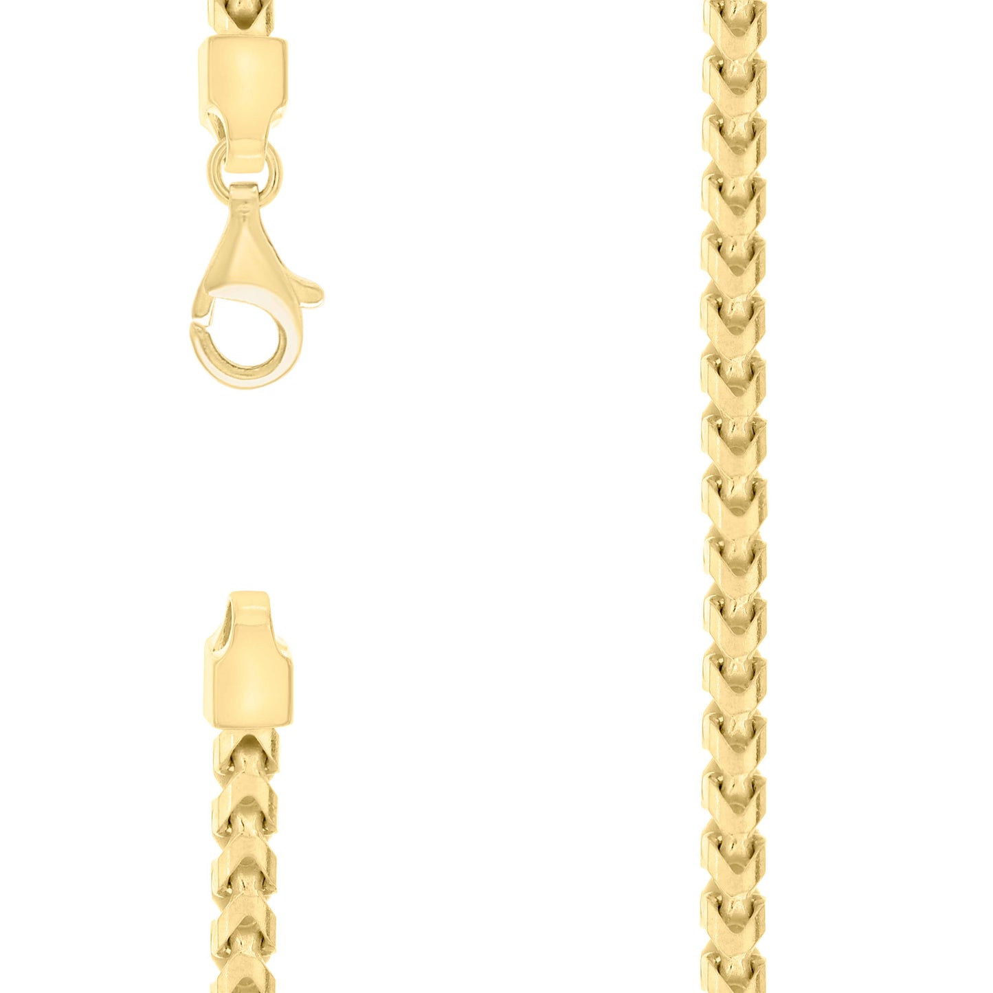 925 Silver Solid Franco Chain 5mm