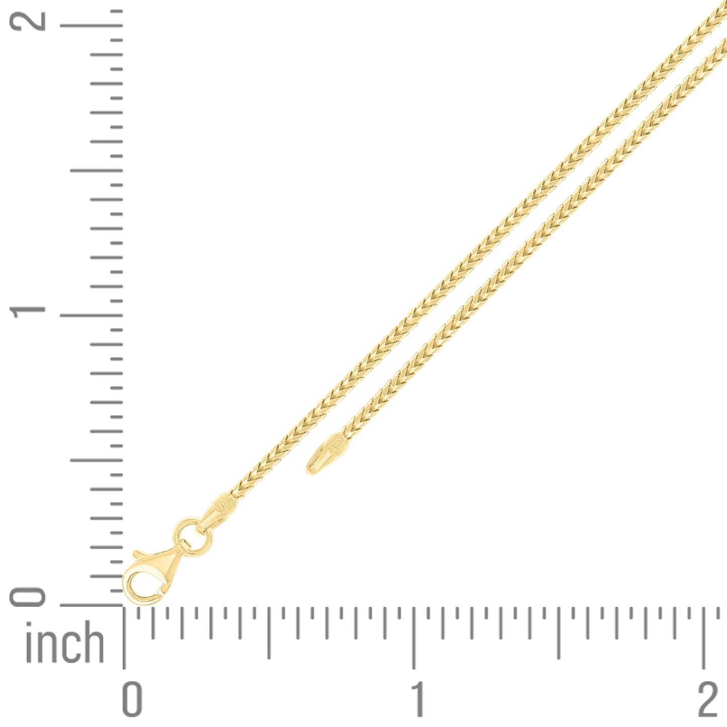 925 Silver Solid Franco Chain 1.5mm