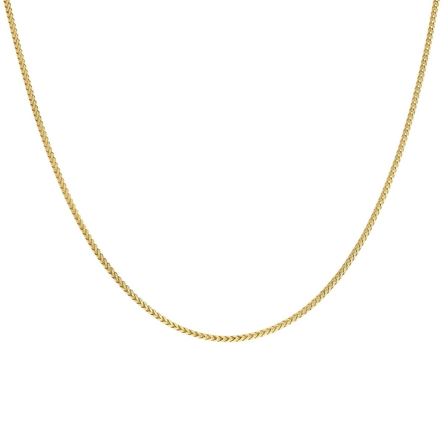 925 Silver Solid Franco Chain 1mm