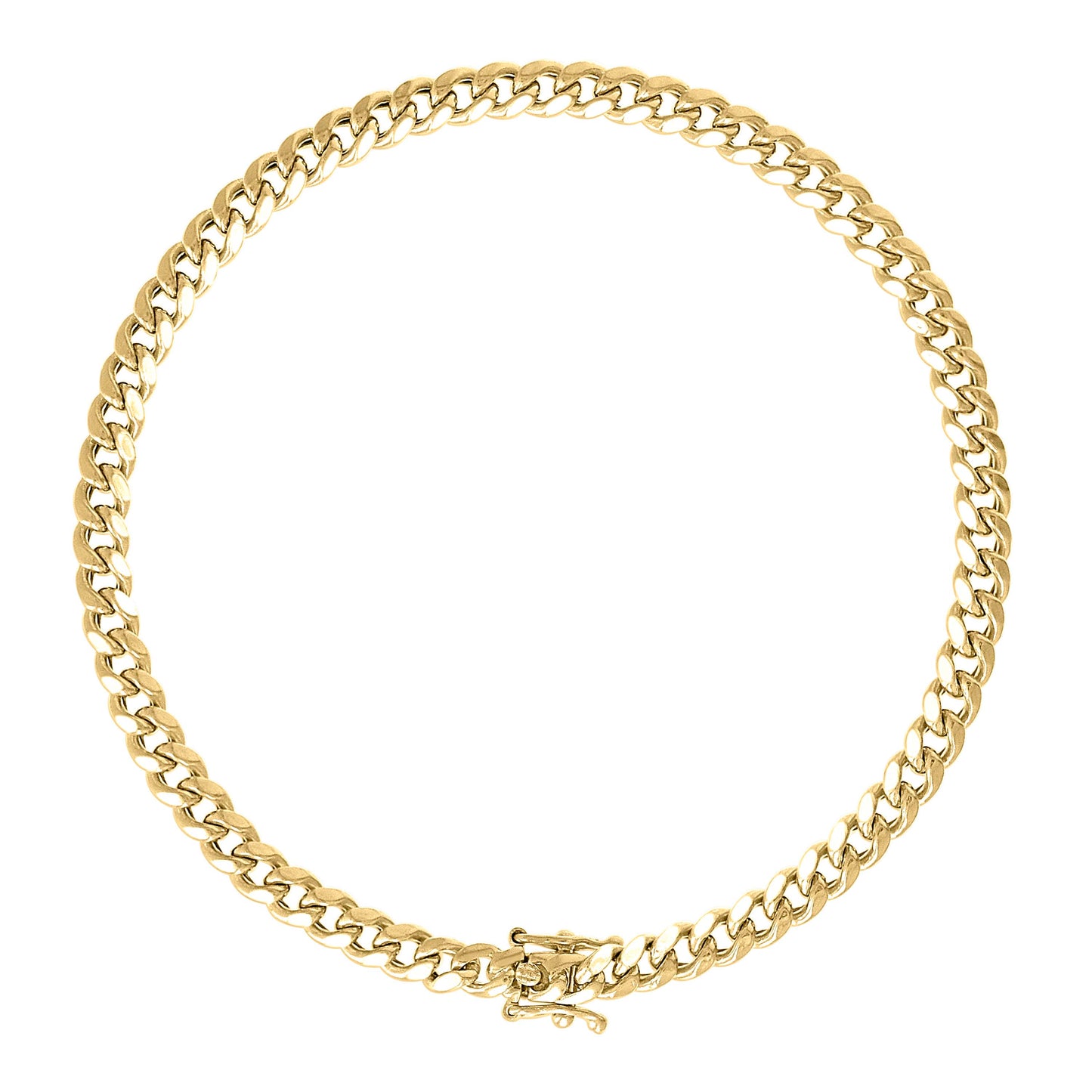 925 Silver Hollow Miami Cuban Chain 4.1mm