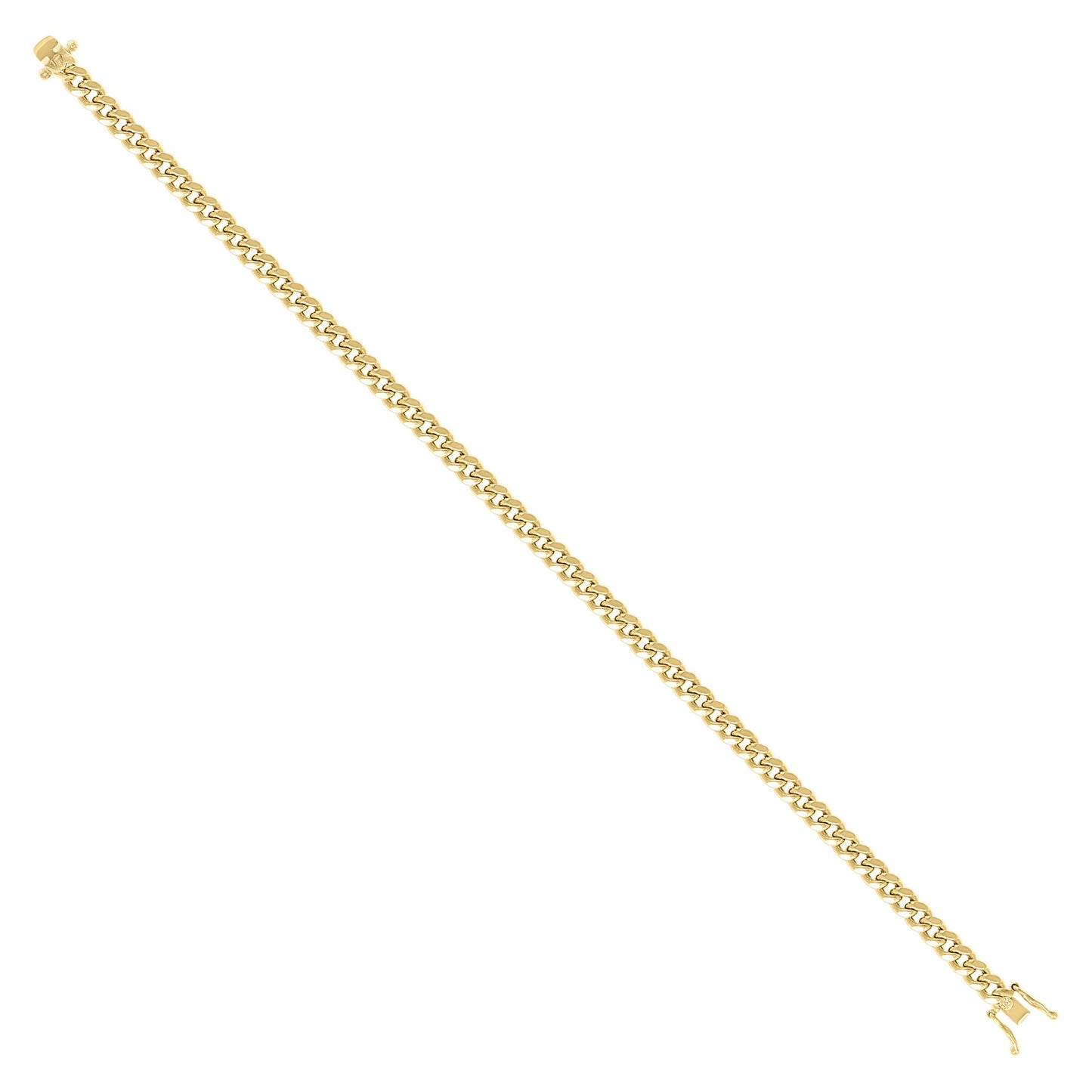 925 Silver Hollow Miami Cuban Chain 4.1mm