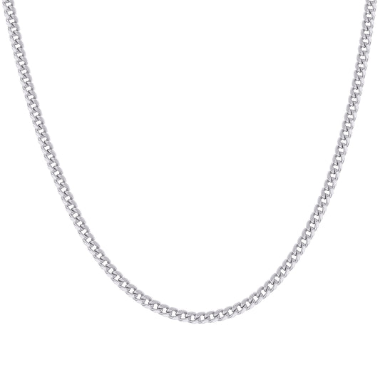 925 Silver Hollow Miami Cuban Chain 4.1mm