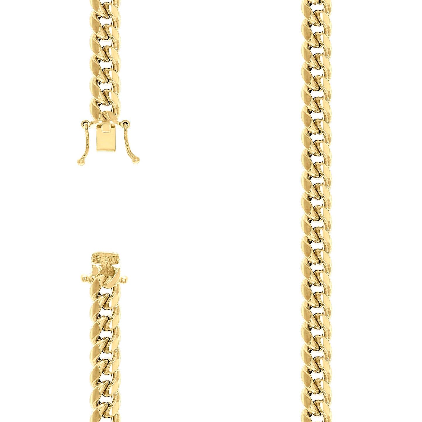 925 Silver Hollow Miami Cuban Chain 9mm
