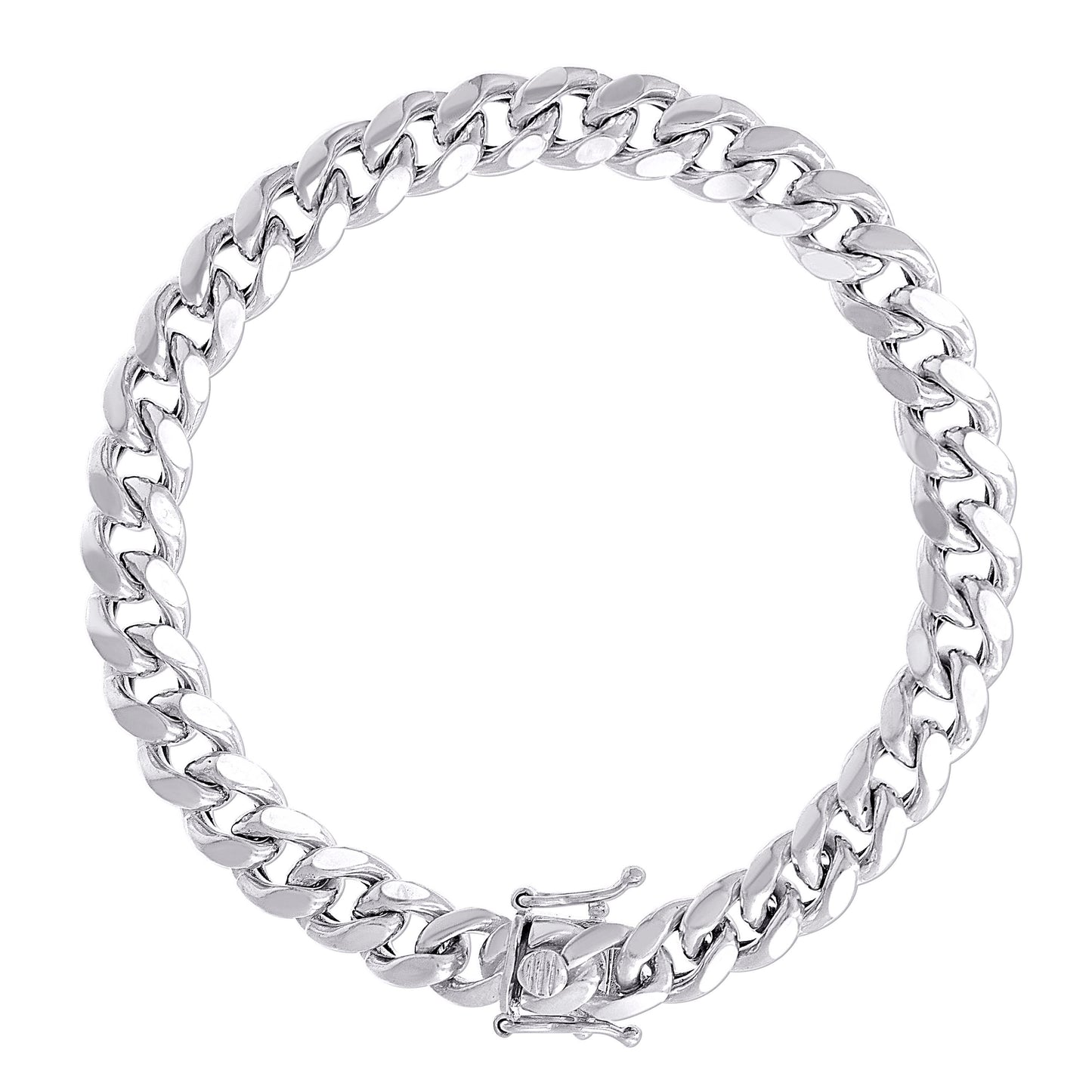 925 Silver Hollow Miami Cuban Chain 9mm