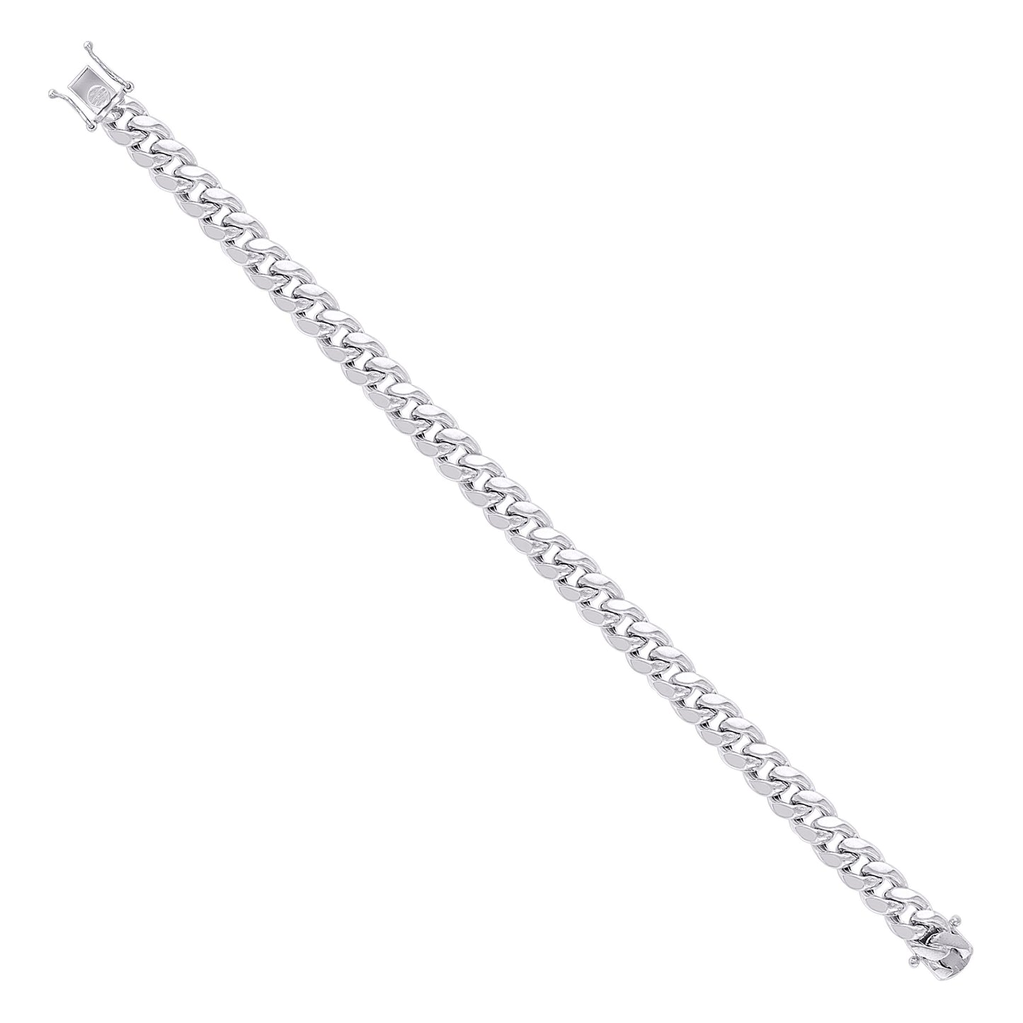 925 Silver Hollow Miami Cuban Chain 9mm
