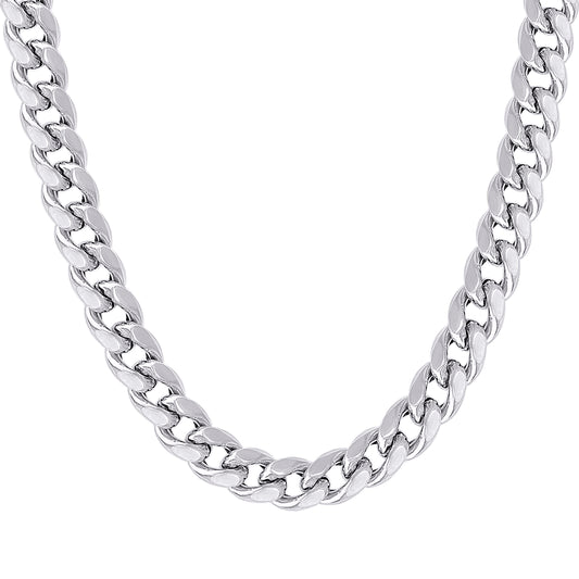 925 Silver Hollow Miami Cuban Chain 12.5mm