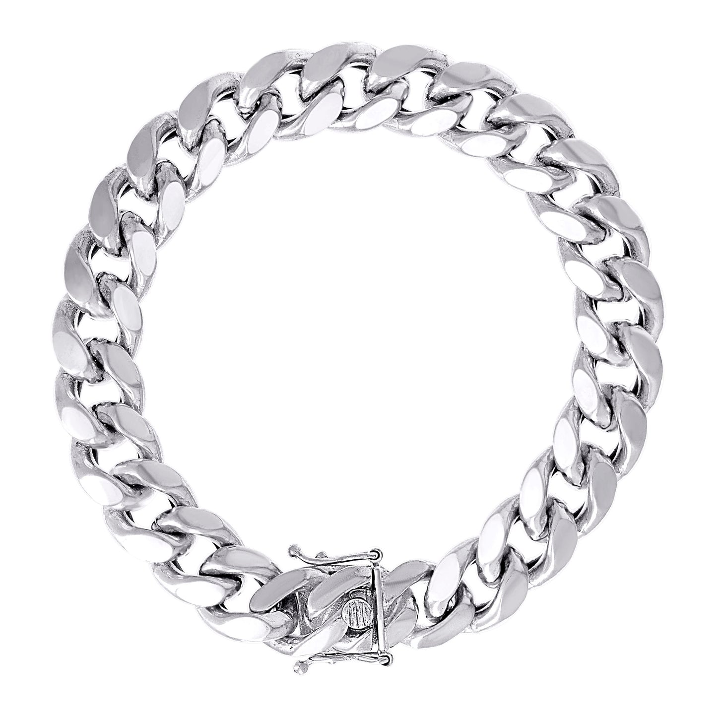 925 Silver Hollow Miami Cuban Chain 12.5mm
