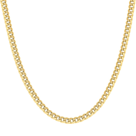925 Silver Hollow Miami Cuban Chain 5.2mm