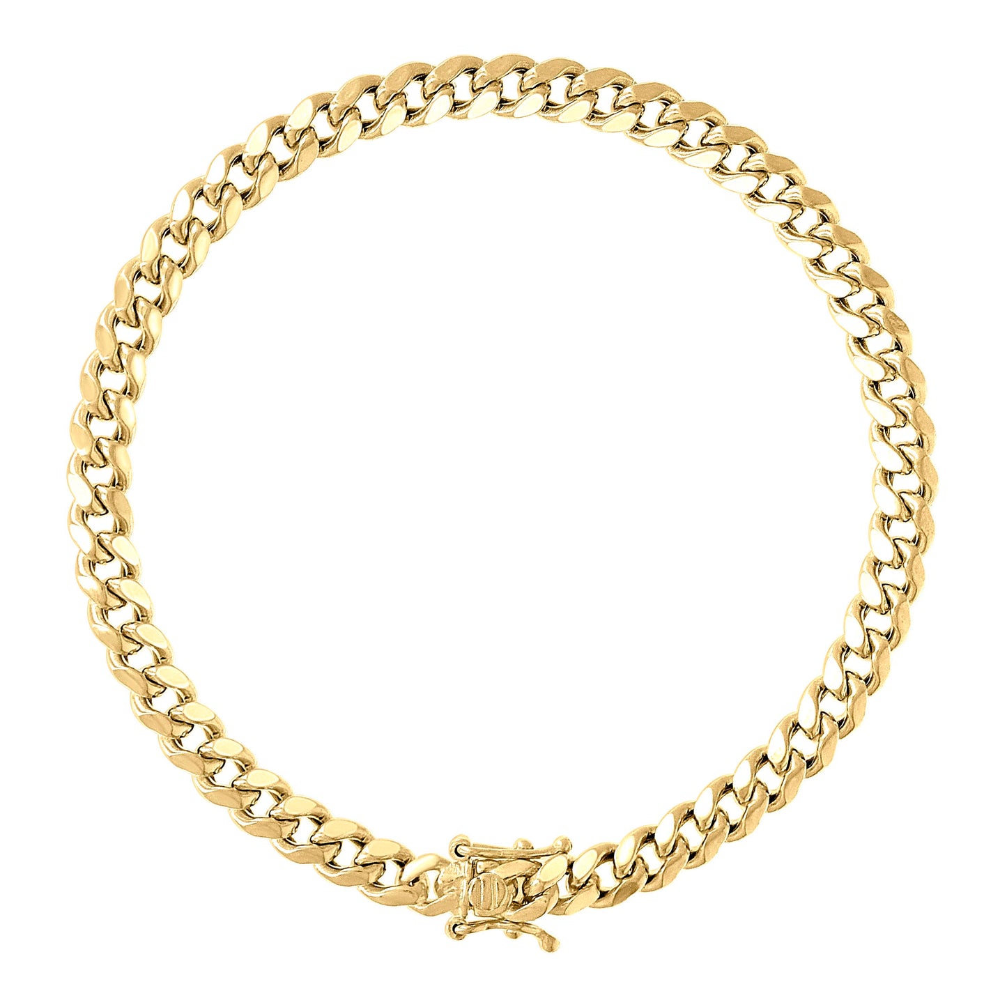 925 Silver Hollow Miami Cuban Chain 5.2mm